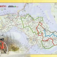 Ferienhaus "DeKreek": Fahrradrouten